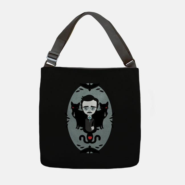 Edgar Allan Poe and Friends-none adjustable tote-Murphypop