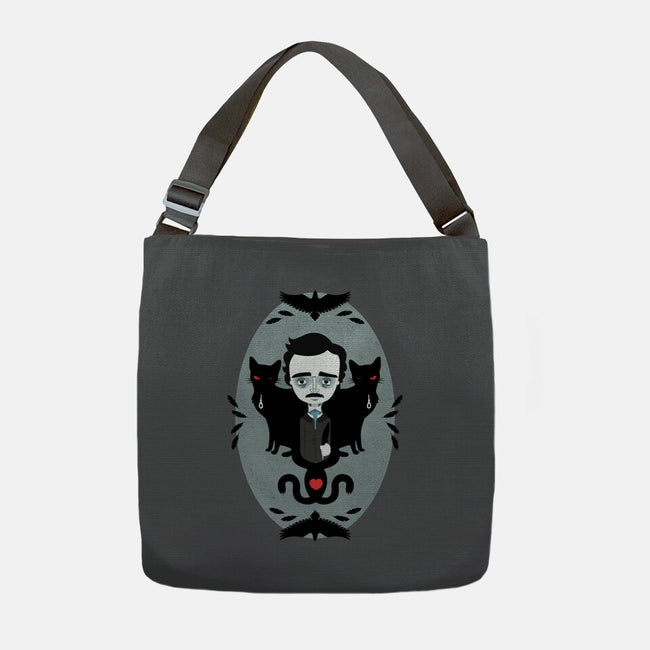 Edgar Allan Poe and Friends-none adjustable tote-Murphypop
