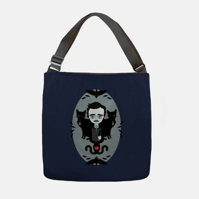 Edgar Allan Poe and Friends-none adjustable tote-Murphypop