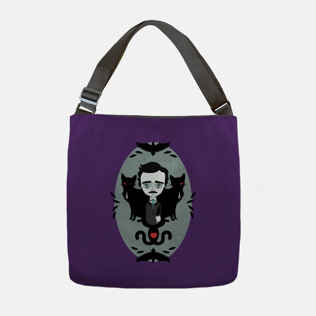 Edgar Allan Poe and Friends-none adjustable tote-Murphypop