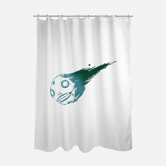 Emil VII-none polyester shower curtain-Fishmas