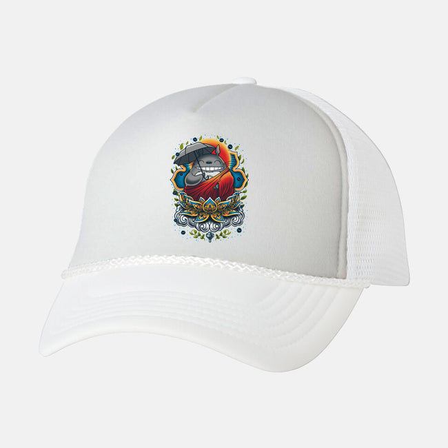 Enlightened Neighbor-unisex trucker hat-Bamboota
