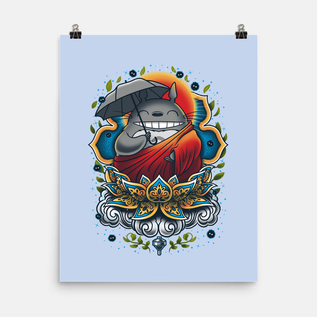Enlightened Neighbor-none matte poster-Bamboota