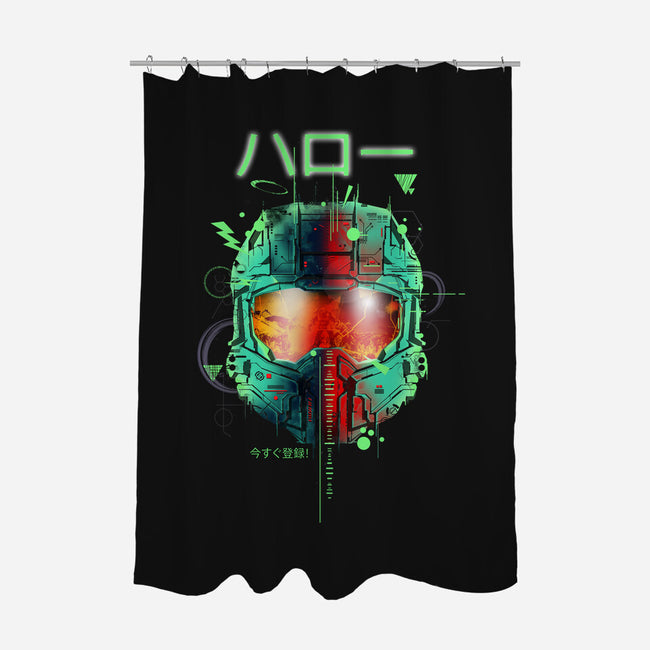 Enlist Now!-none polyester shower curtain-silentOp