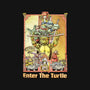 Enter the Turtle-none glossy sticker-FunTimesTees