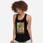 Enter the Turtle-womens racerback tank-FunTimesTees