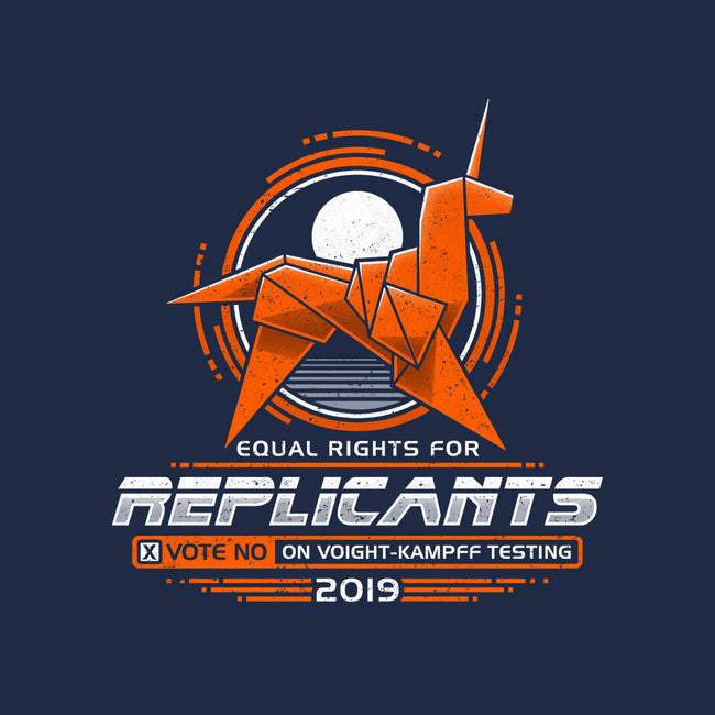 Equal Rights For Replicants-womens racerback tank-adho1982