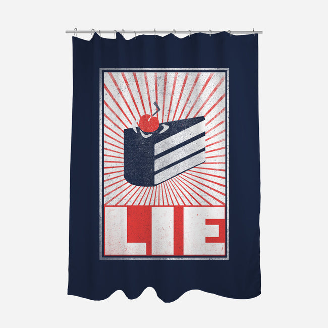Error 404: Cake not found!-none polyester shower curtain-AdmConnor