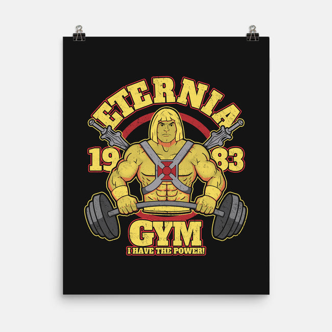 Eternia Gym-none matte poster-jozvoz
