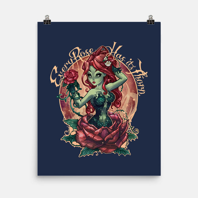 Every Rose Has Its Thorn-none matte poster-TimShumate