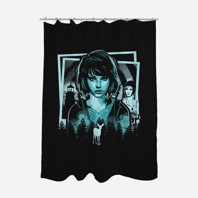 Everyday Hero-none polyester shower curtain-TomTrager