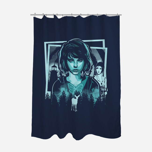 Everyday Hero-none polyester shower curtain-TomTrager