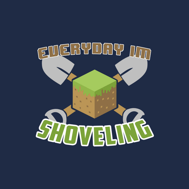 Everyday I'm Shoveling-none glossy sticker-thehookshot