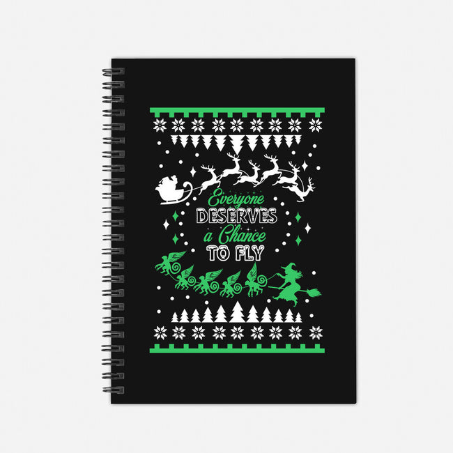 Everyone Deserves to Fly-none dot grid notebook-neverbluetshirts