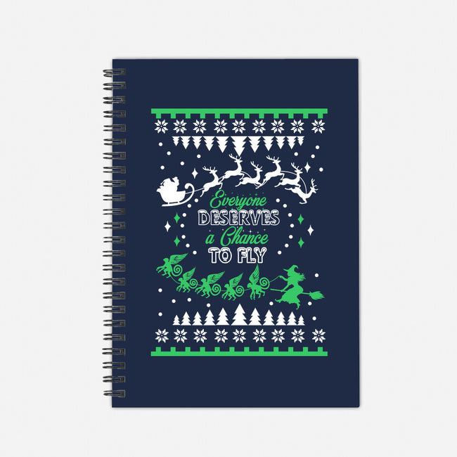 Everyone Deserves to Fly-none dot grid notebook-neverbluetshirts