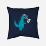 Everyone Loves Marshmallow-none removable cover throw pillow-DinoMike