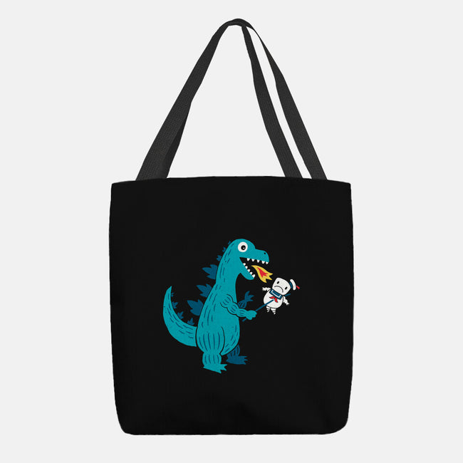 Everyone Loves Marshmallow-none basic tote-DinoMike