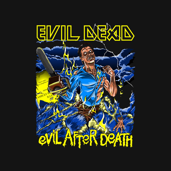 Evil After Death-none removable cover throw pillow-boltfromtheblue