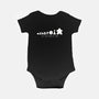 Evolution of Game-baby basic onesie-CupidsArt