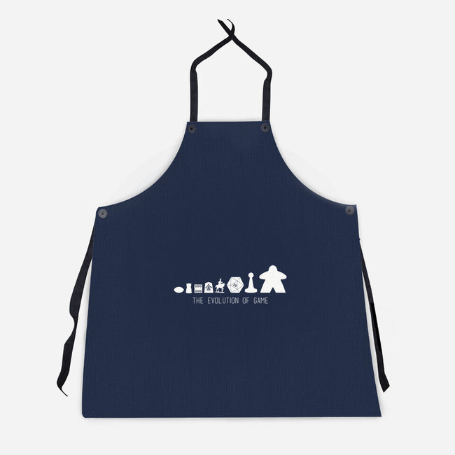 Evolution of Game-unisex kitchen apron-CupidsArt