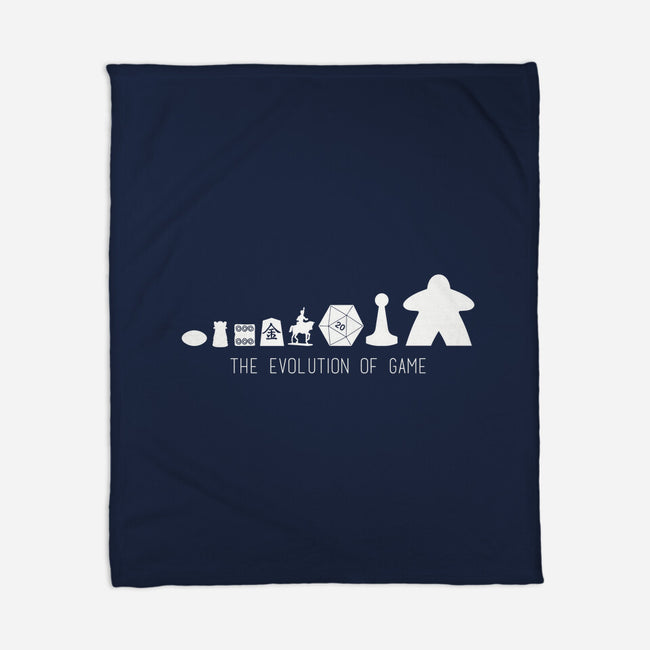 Evolution of Game-none fleece blanket-CupidsArt