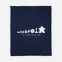 Evolution of Game-none fleece blanket-CupidsArt