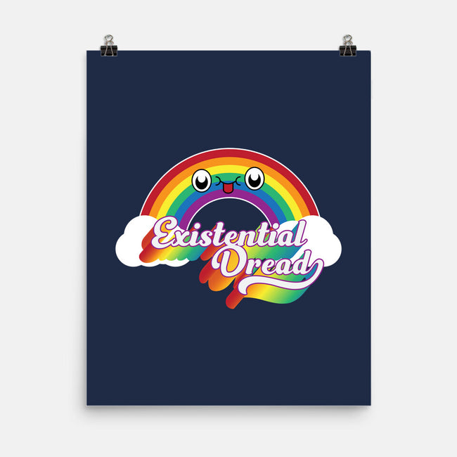 Existential Dread-none matte poster-Mykelad
