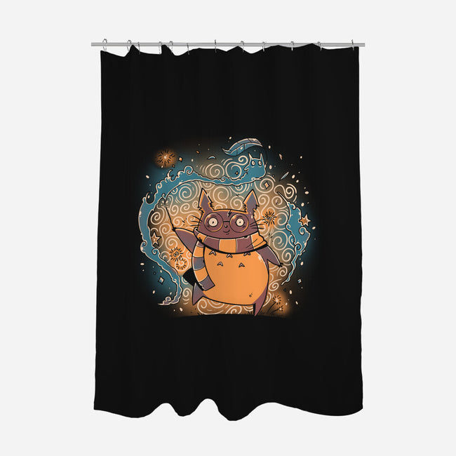 Expecto Totorum-none polyester shower curtain-koalastudio