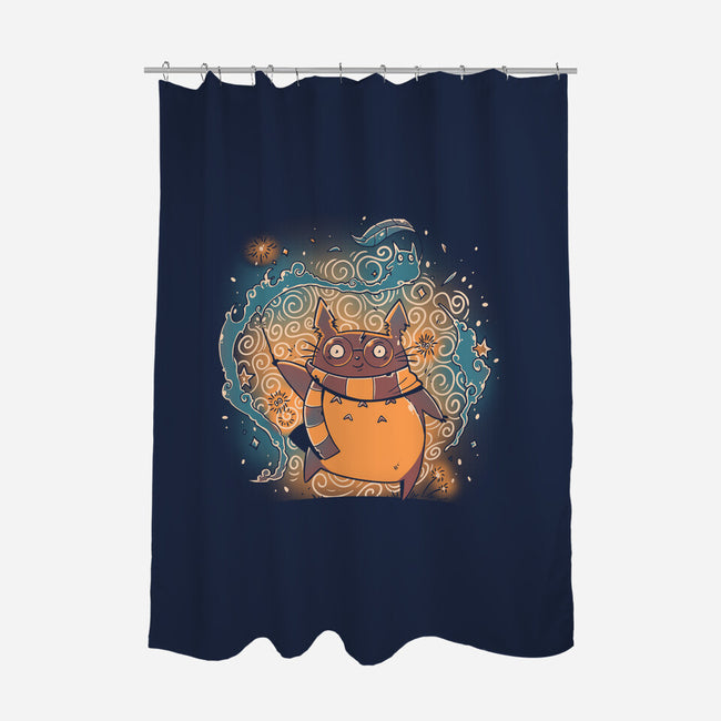 Expecto Totorum-none polyester shower curtain-koalastudio