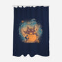 Expecto Totorum-none polyester shower curtain-koalastudio