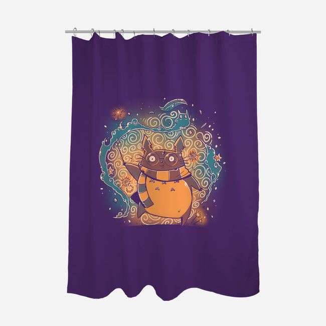 Expecto Totorum-none polyester shower curtain-koalastudio