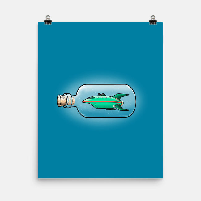 Express Bottle-none matte poster-trheewood