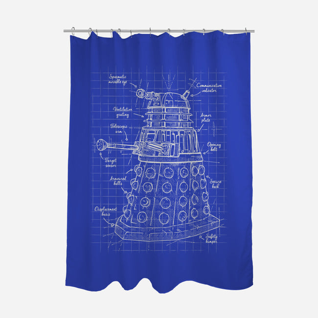 Extermination Project-none polyester shower curtain-ducfrench