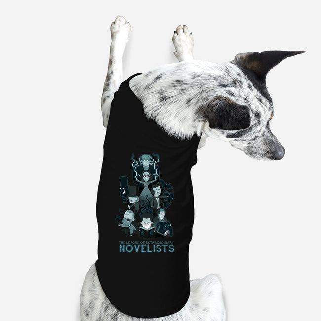 Extraordinary Novelists-dog basic pet tank-queenmob