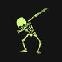 Dabbing Skeleton-none matte poster-vomaria