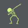 Dabbing Skeleton-womens basic tee-vomaria