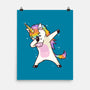 Dabbing Unicorn-none matte poster-vomaria