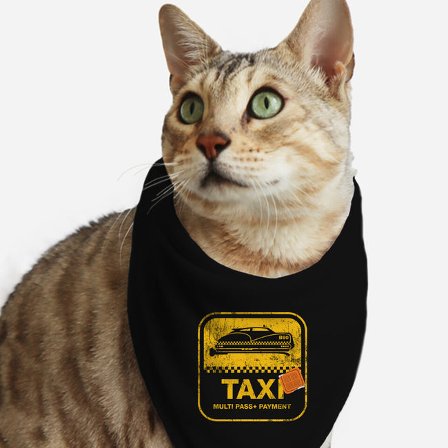 Dallas Taxi-cat bandana pet collar-dann matthews
