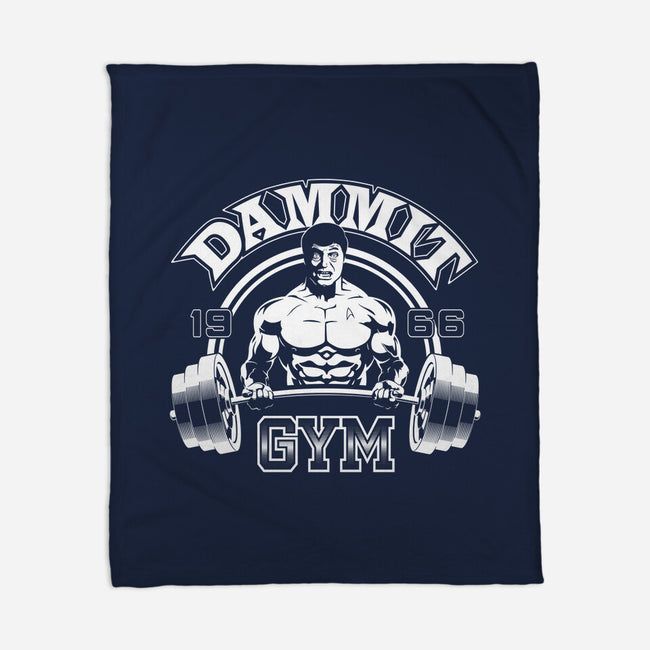 Dammit Gym-none fleece blanket-mephias