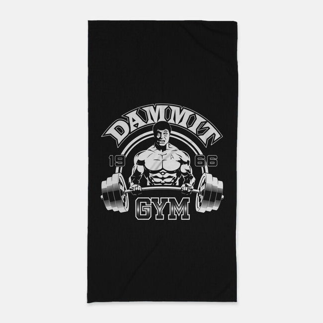 Dammit Gym-none beach towel-mephias