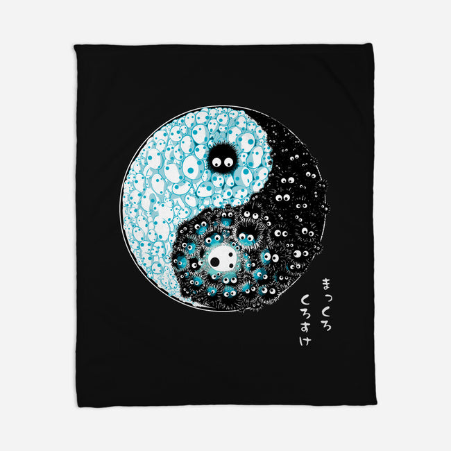 Dancing Forces-none fleece blanket-Harantula