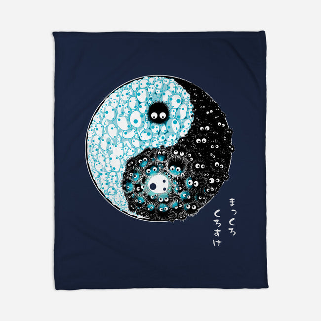 Dancing Forces-none fleece blanket-Harantula