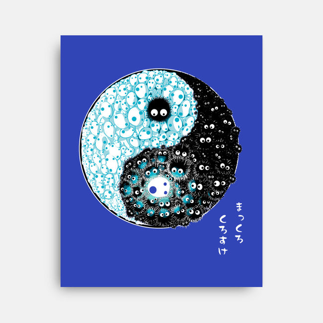 Dancing Forces-none stretched canvas-Harantula