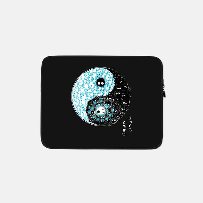 Dancing Forces-none zippered laptop sleeve-Harantula