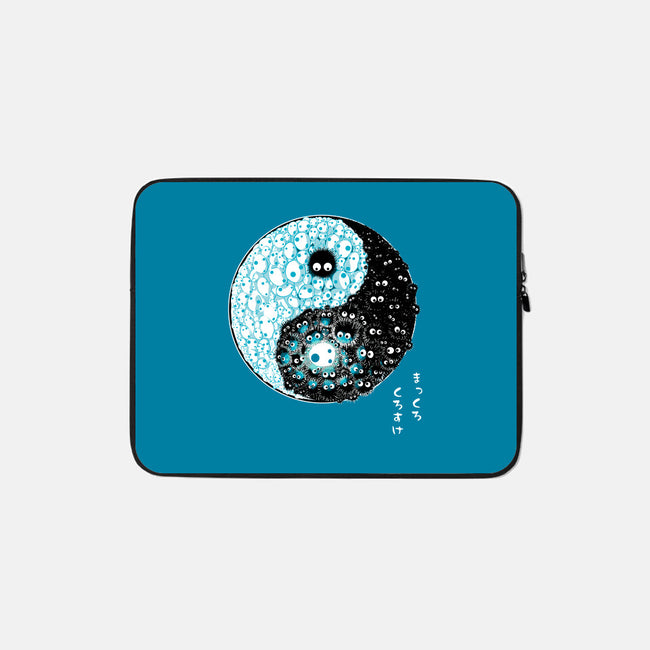 Dancing Forces-none zippered laptop sleeve-Harantula