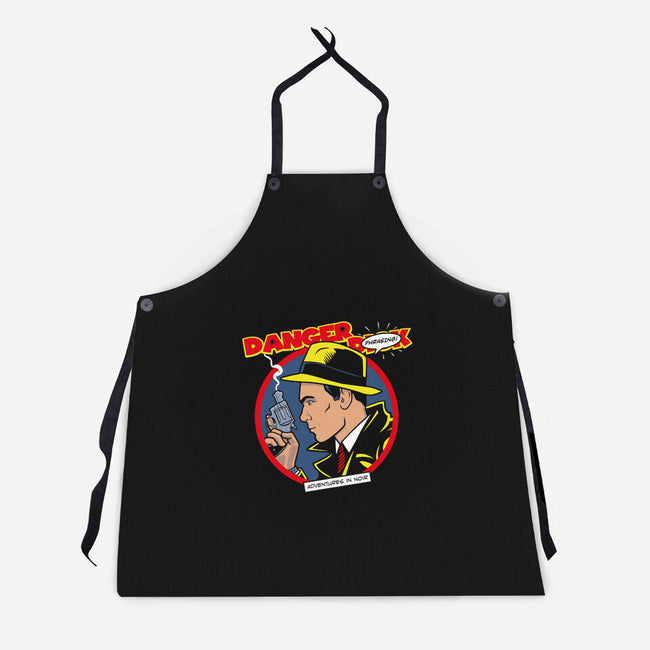 Danger Dick-unisex kitchen apron-kgullholmen