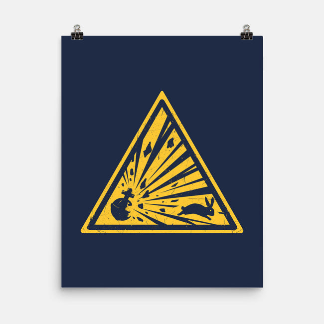 Danger on Three-none matte poster-Crumblin' Cookie