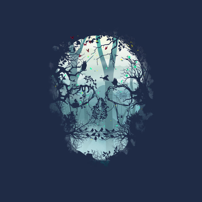 Dark Forest Skull-none adjustable tote-Sitchko Igor
