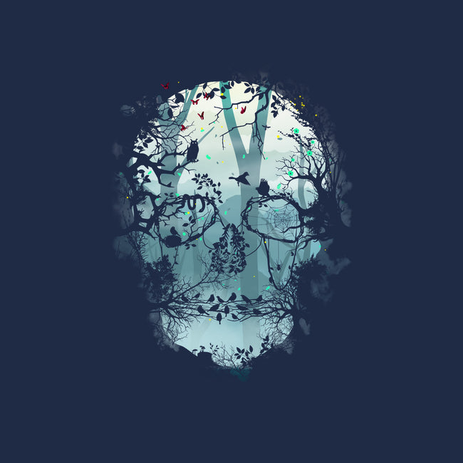 Dark Forest Skull-none glossy mug-Sitchko Igor
