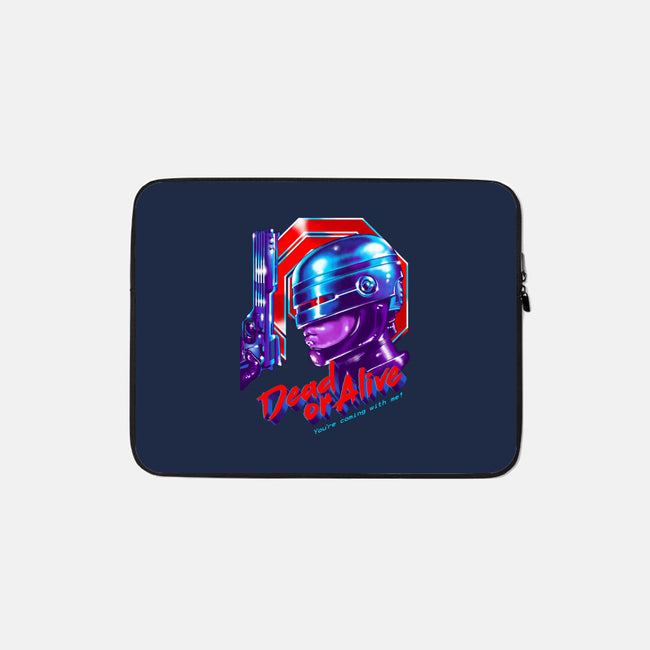 Dead or Alive-none zippered laptop sleeve-zerobriant